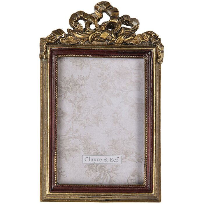 Fotolijst 8x1x13 cm - 6x9 cm Clayre en Eef 2f0684