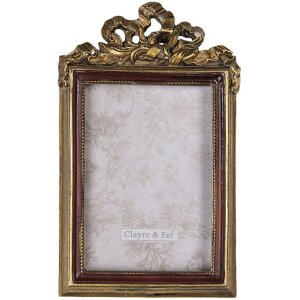 Fotolijst 8x1x13 cm - 6x9 cm Clayre en Eef 2f0684