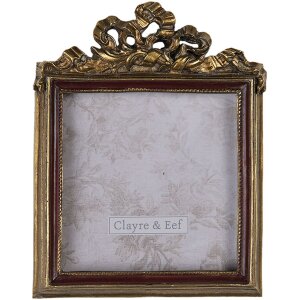 Fotolijst 9x1x11 cm - 7x7 cm Clayre en Eef 2f0685