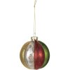 Kerstbal ø 8 cm (set van 4) Clayre en Eef 6gl2736