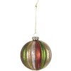 Kerstbal ø 8 cm (set van 4) Clayre en Eef 6gl2737