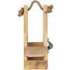 Flessenrek met flesopener 9x10x29 cm Clayre en Eef 6h1883