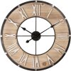 Klok ø 60x4 cm - 1xAA Clayre en Eef 6kl0623