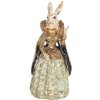 Decoratie Konijn 5x4x11 cm Clayre en Eef 6pr2525