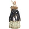Decoratie Konijn 5x4x11 cm Clayre en Eef 6pr2525