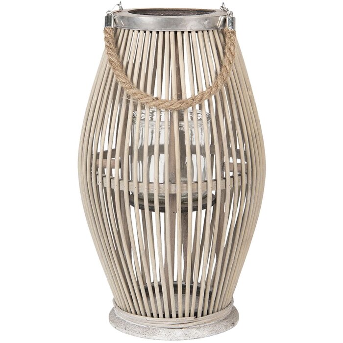 Lantaarn ø 23x40 cm Clayre en Eef 6ro0470m