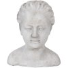 Decoratie Hoofd Vrouw 17x16x20 cm Clayre en Eef 6te0288