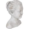 Decoratie Hoofd Vrouw 17x16x20 cm Clayre en Eef 6te0288