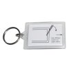 Foto sleutelhanger - Acryl Rechthoek