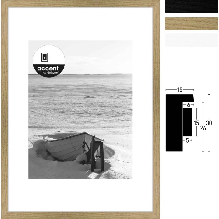 Accent houten fotolijst Aura