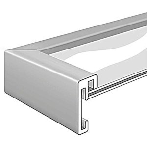 Accent aluminium fotolijst Duo 10x15 cm eiken