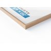 Accent aluminium fotolijst Duo 10x15 cm eiken