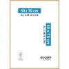 Accent aluminium fotolijst Duo 50x70 cm eik