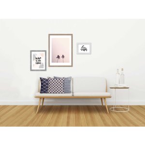 Accent houten lijst Oslo 18x24 cm blauw