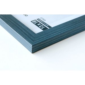 Accent houten lijst Oslo 18x24 cm blauw