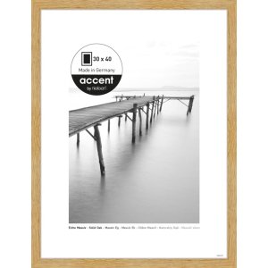 Accentlijst massief hout Scandic 30x40 cm Eik