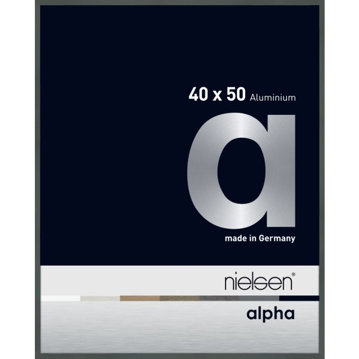 Nielsen Aluminium fotolijst Alpha tcsc 40x50 cm platina