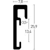 Nielsen Aluminium fotolijst Alpha tcsc 50x70 cm grijs