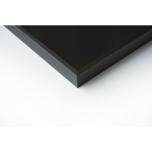 Nielsen Aluminium fotolijst Alpha tcsc 60x80 cm geanodiseerd zwart mat