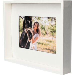 Passepartout fotolijst 10x15 cm creme