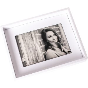 Passepartout fotolijst 13x18 cm wit