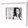Passepartout fotolijst 13x18 cm wit