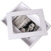 Passepartout fotolijst 13x18 cm wit