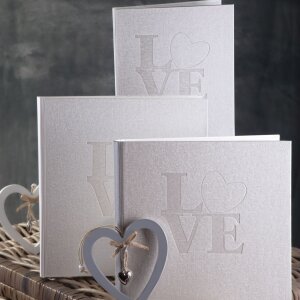 Trouwalbum Wit Liefde 30x31 cm