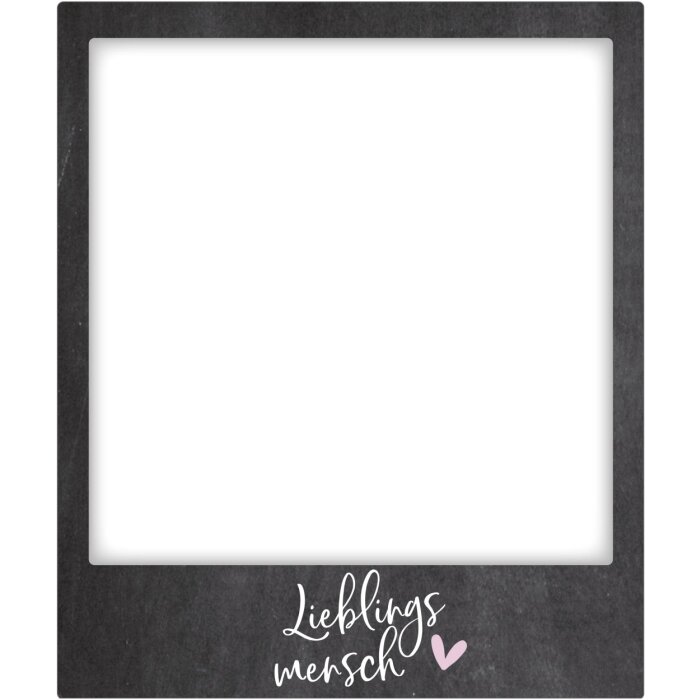 Magnetisch Lijst Favoriete Persoon 10x10 cm