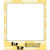 Magnetisch Lijst Hiep Hiep Hoera 10x10 cm