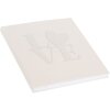 Gastenboek White Love 23x25 cm