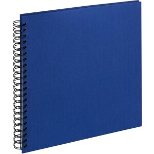 Spiraal Album Doek 23x17 cm en 30x30 cm Linnen Deksel