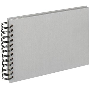 Spiraal Album Doek 23x17 cm en 30x30 cm Linnen Deksel