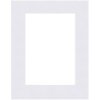Passepartout 30x30 cm voor 20x20 cm extra wit