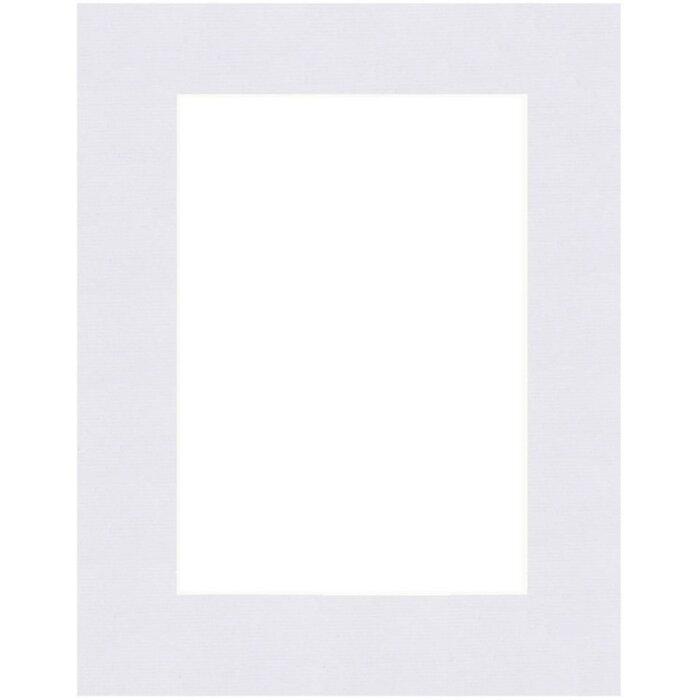 Passepartout 50x70 cm voor 40x60 cm extra wit