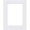 Passepartout 50x70 cm voor 40x60 cm extra wit