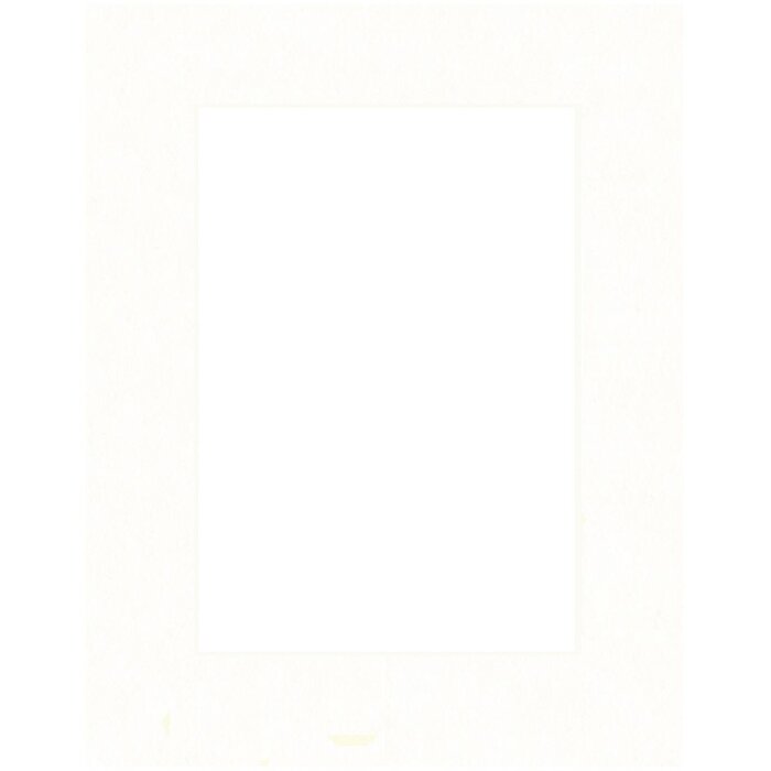 Passepartout 13x18 cm voor 9x13 cm gebroken wit