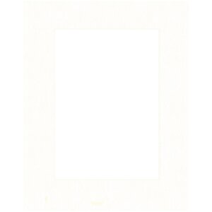 Passepartout 13x18 cm voor 9x13 cm gebroken wit