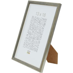 s236d1 Houten lijst zilver 13x18 cm