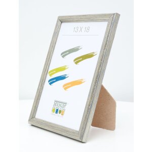 s236d1 Houten lijst zilver 30x40 cm