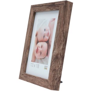 Houten lijst s45rh3ar bruin 30x40 cm Antireflexglas