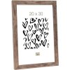 Houten lijst s45rh3ar bruin 30x40 cm Antireflexglas