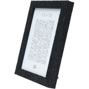 Houten lijst s45rl zwart 13x18 cm