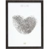 Houten lijst s45rl zwart 13x18 cm