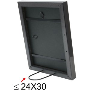 Deknudt Fotolijst s46rg wortelhout donker 24x30 cm
