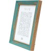 Houten lijst s46tg turkoois 30x40 cm