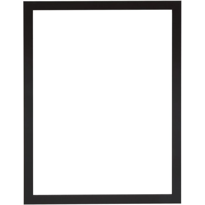 Fotolijst canvas s46v zwart 30x45 cm