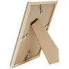 Kunststof lijst s46wg natuurlijke rand wit 10x15 cm