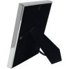 Fotolijst s57mp1 zilver glanzend 13x18 cm met passe-partout