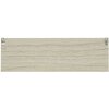 Witte houten wand met wasknijpers en pandapatroon 15x48 cm